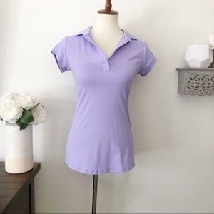 Ellabelle golf athletic tee shirt lilac purple 6/8 medium new with tags